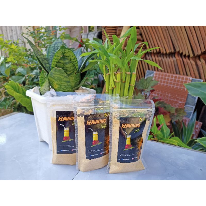 

Kemuning Latte Herbacita (bubuk kunyit latte)