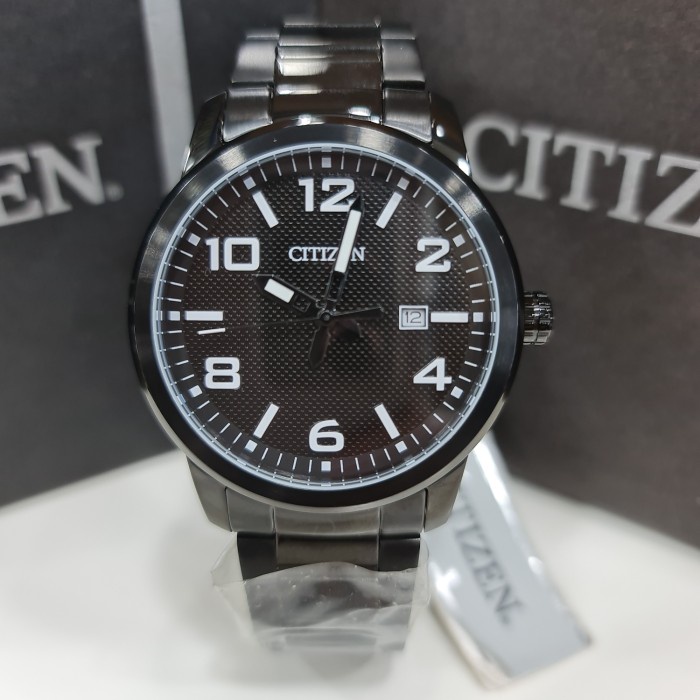 Jam tangan pria Citizen BI 1025 black Original