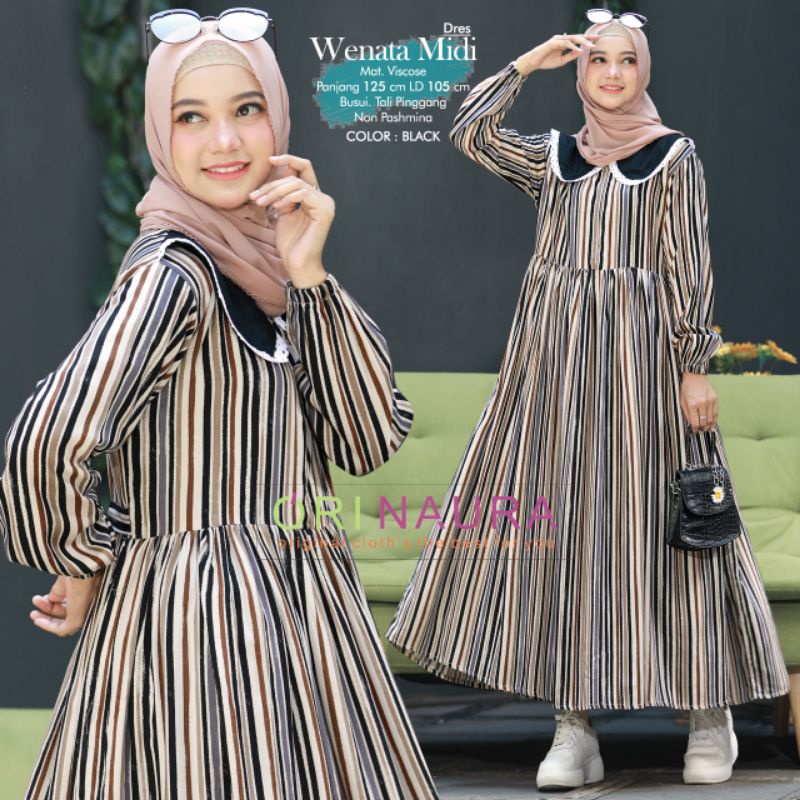 Wenata midi dress Ori Naura