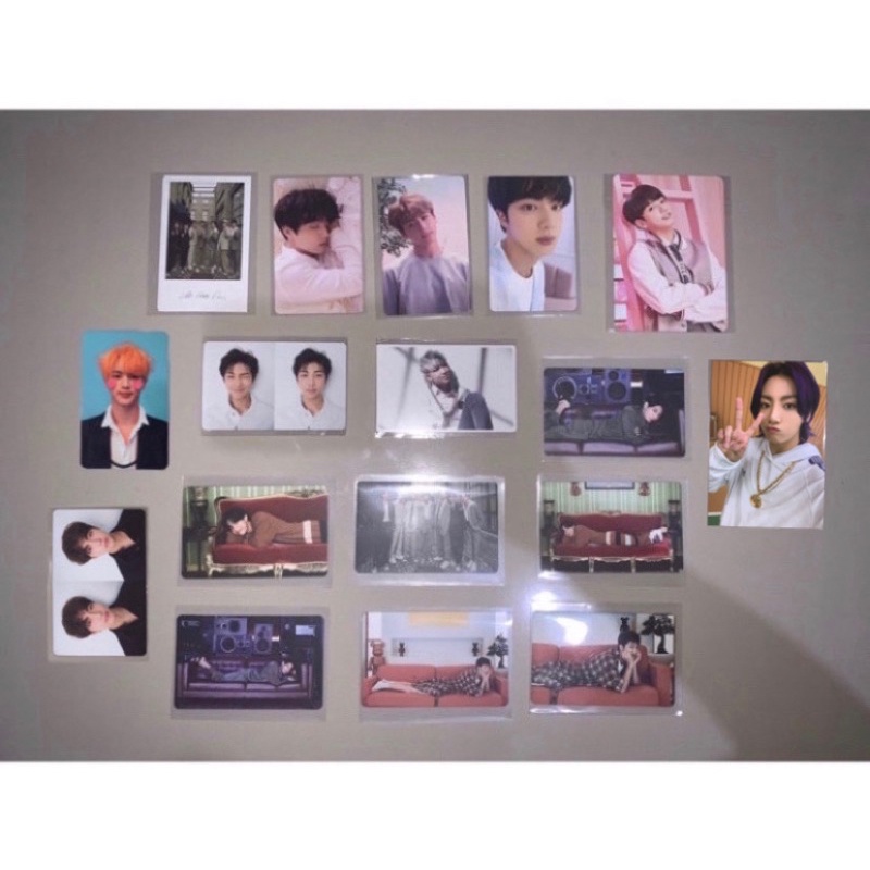 BTS ~ Photocard Tear R Taehyung [Dilan] , Tear U [Bobo], Her O, Cardi Butter Jungkook, Tear R Namjoo