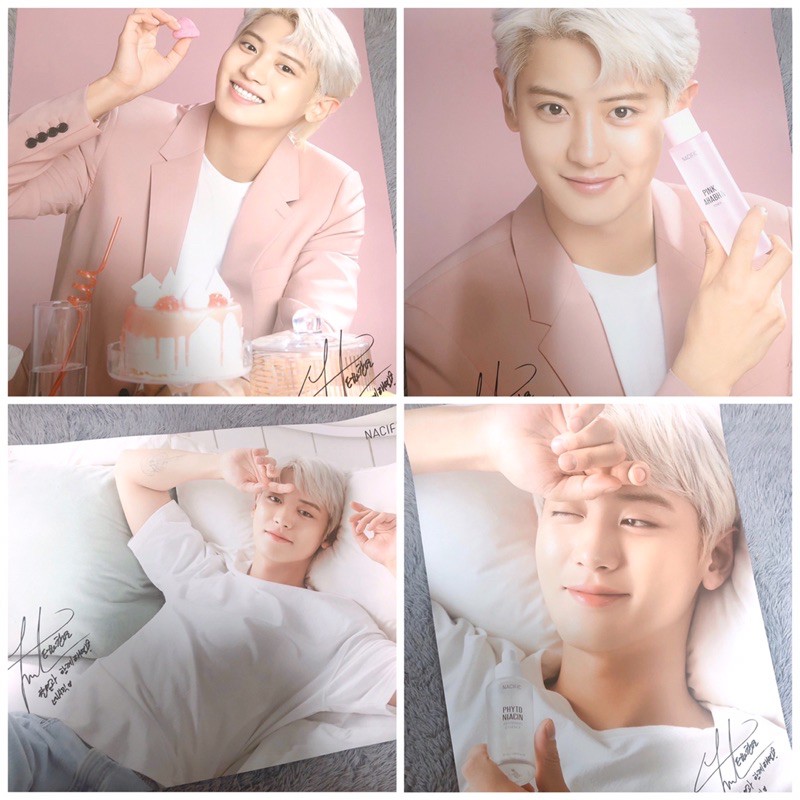 READY STOCK Open Sharing Poster Nacific X Chanyeol