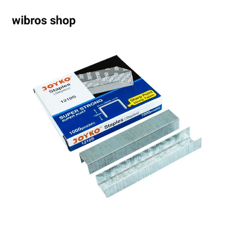 

Heavy Duty Staples Isi Stapler Refill Stapler Joyko 1210S 1 Box s3264