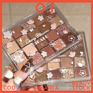 Image of DIKALU Eyeshadow 20 Warna Glitter Matte Kombinasi Tahan Lama JADED