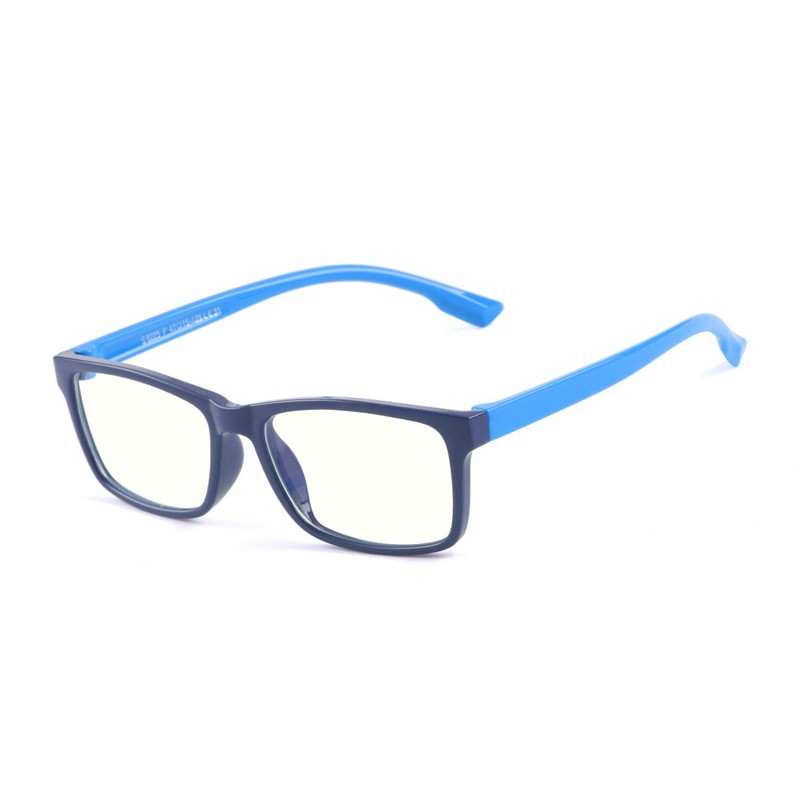 KACAMATA ANAK ANTI RADIASI HP TV / ANTI RADIASI BLUERAY TR90-Navy Blue C31