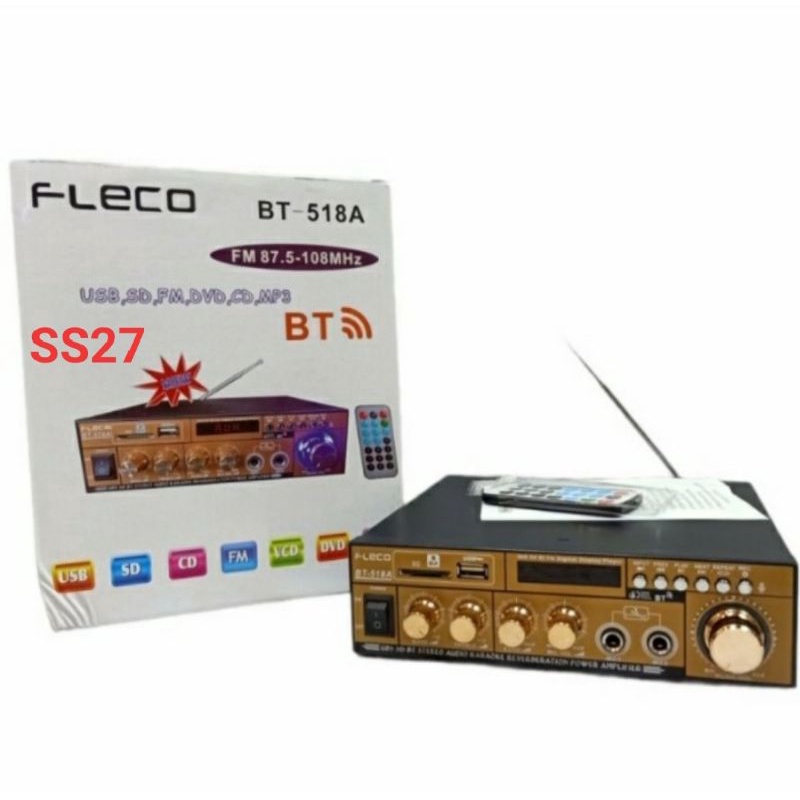 AMPLIFIER FLECO F-518 BT / F-188 BT AC / DC