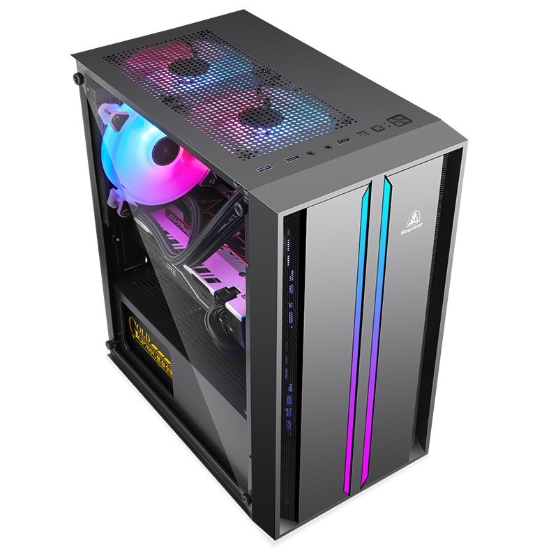 Segotep Prime X Micro ATX Tempered Glass Casing PC Gaming