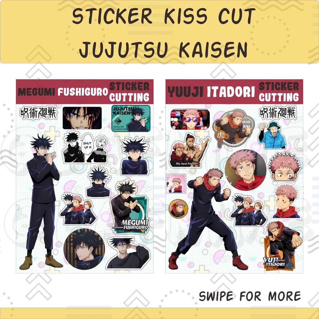 STICKER ANIME JUJUTSU KAISEN CUTTING