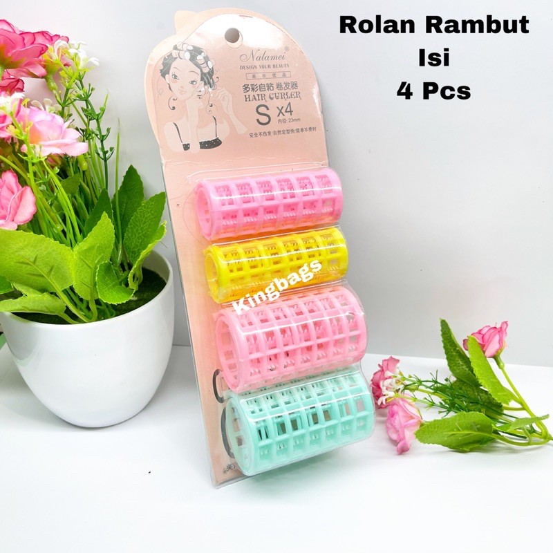 Rollan Rambut warna 1 set