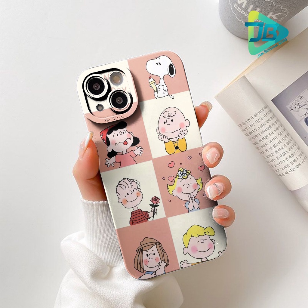 SOFTCASE PROCAMERA CUSTOM SNOOPY OPPO VIVO SAMSUNG REALME XIAOMI IPHONE INFINIX FOR ALL TYPE JB5727