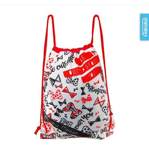 Tas Serut Anak Perempuan Minnie Mouse Disney MNDSB 1701-8804- 0520 Bag Adinata