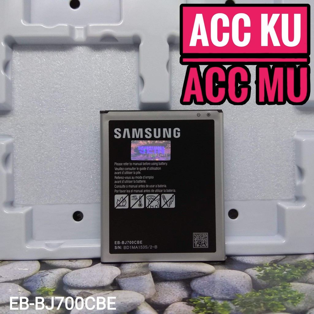 BATRE SAMSUNG J7 2015 J700 / BATTERY  SAMSUNG J4 2018 J400/ EB-BJ700BBU ORIGINAL