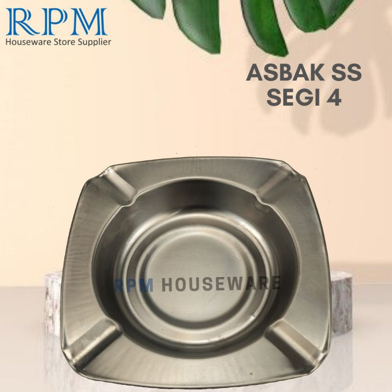 ASBAK STAINLESS SEGI 11 CM/ASBAK BULAT STAINLESS 11 CM