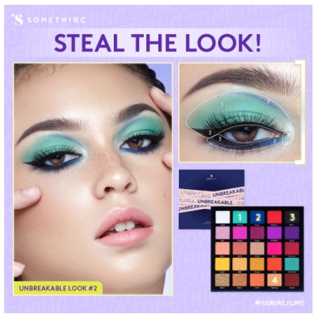 SOMETHINC UNSTOPPABLE | UNCONDITIONAL | UNBREAKABLE 25 Pro Eyeshadow Palette