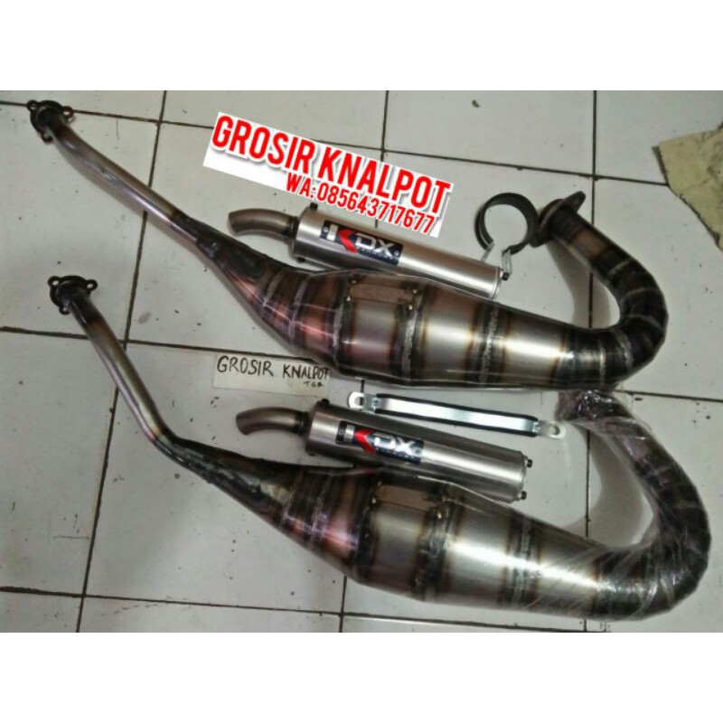Knalpot Racing KDX SE ORIGINAL Jogja Yogyakarta Big volume OMR Balap Kawasaki Ninja 150 R RR SS Cobr