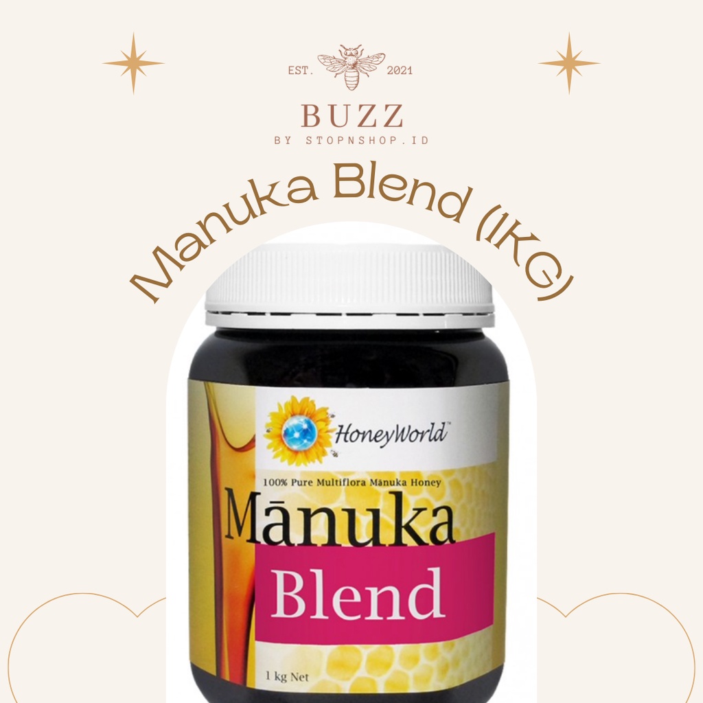 

[HONEYWORLD] Manuka Blend (1KG)