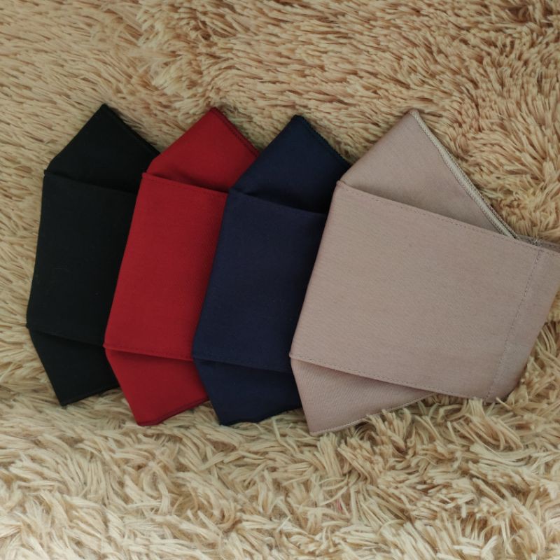 masker kain katun jepang 3ply | masker kain 3D | masker kain evo | masker kain hijab