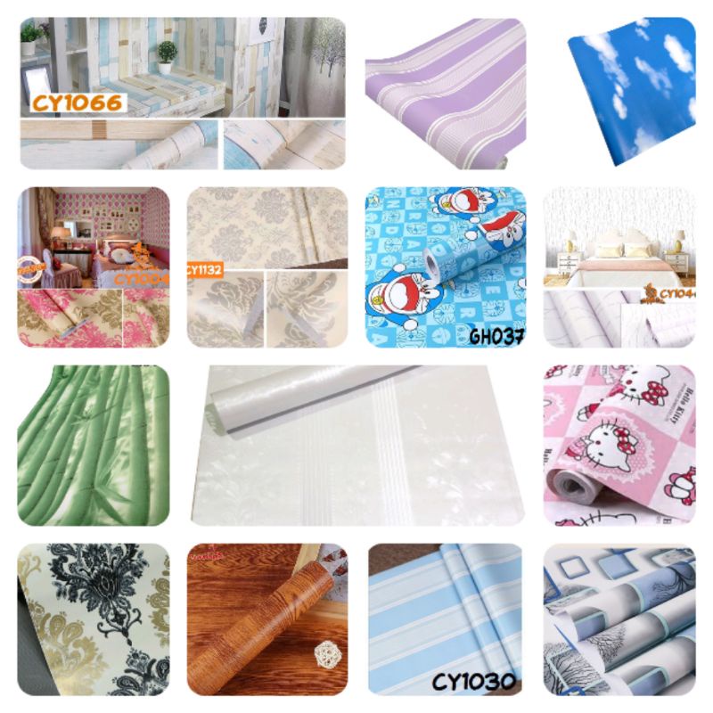 Wallpaper Dinding STICKER Roll
