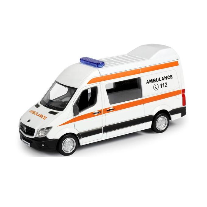 DIECAST RMZ CITY DIECAST MERCEDES SPRINTER VAN AMBULANCE 5 INCH DISCOUNT