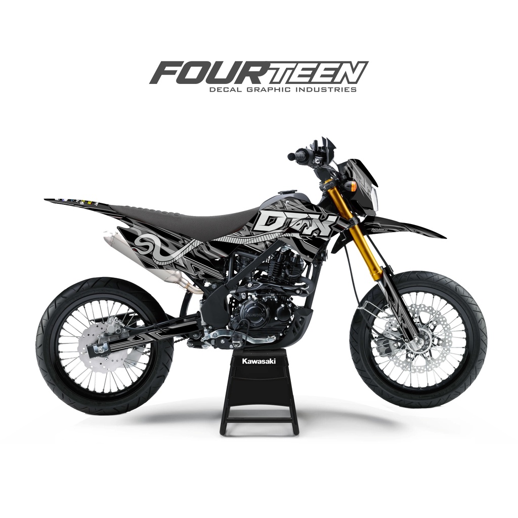 DECAL DTRACKER 150 - stiker dekal dtracker full body custom DTX-20