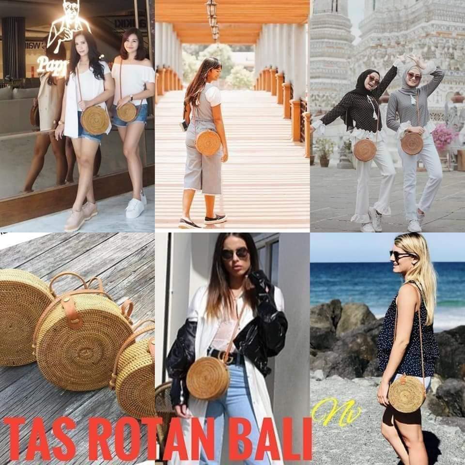 tas rotan full ateuk 25 cm