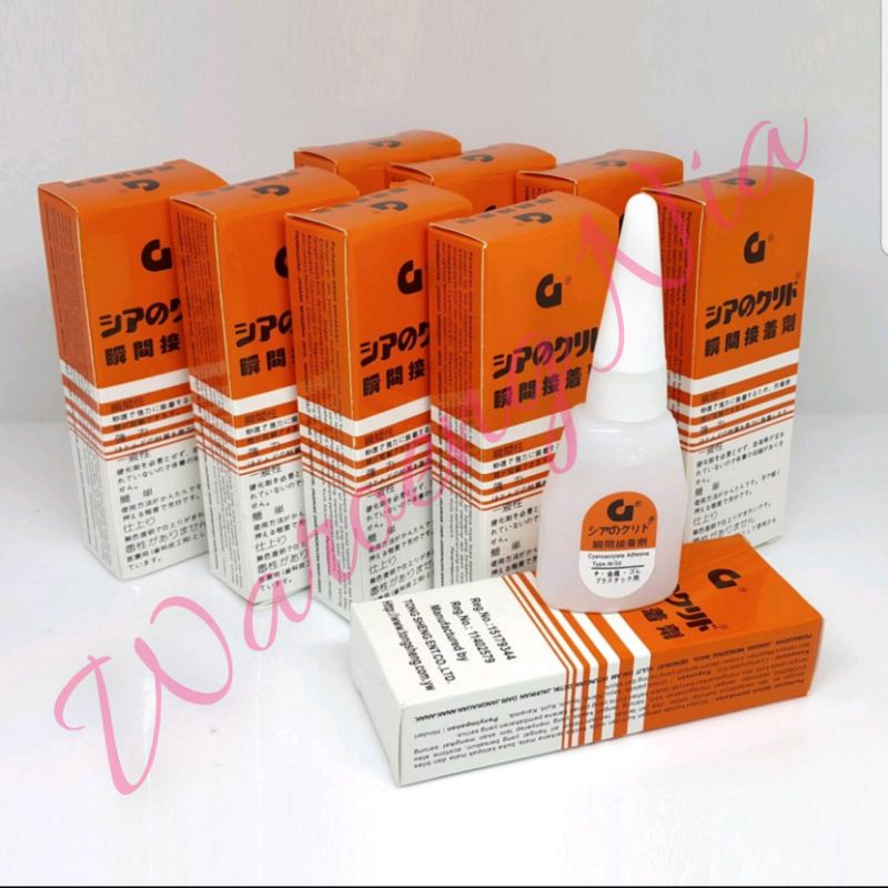 

Lem G Serbaguna Super Glue Tetes Epotec Cair Lem Korea W-20 Instan Alteco