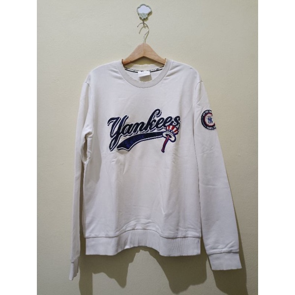 Crewneck Mlb Yankees White
