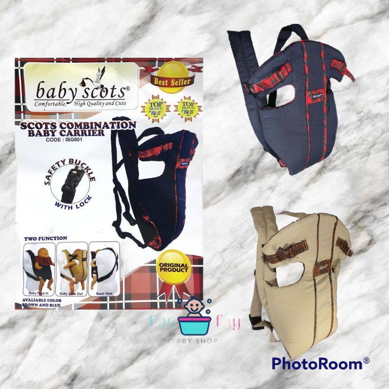 BABY SCOTS gendongan depan bayi