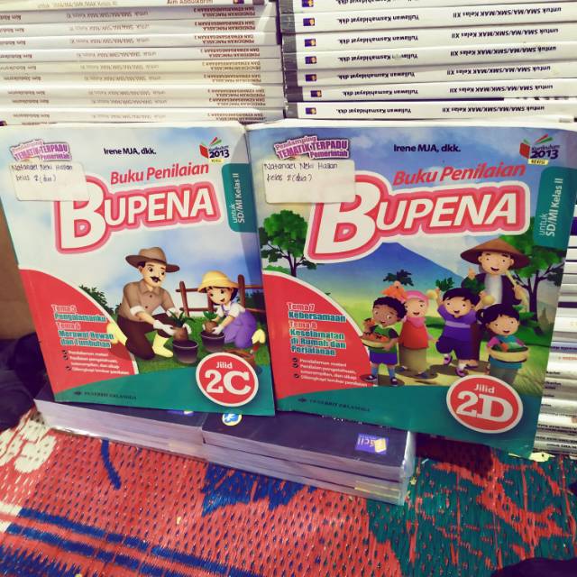 bupena tematik terpadu SD kelas 2 c dan d edisi revisi