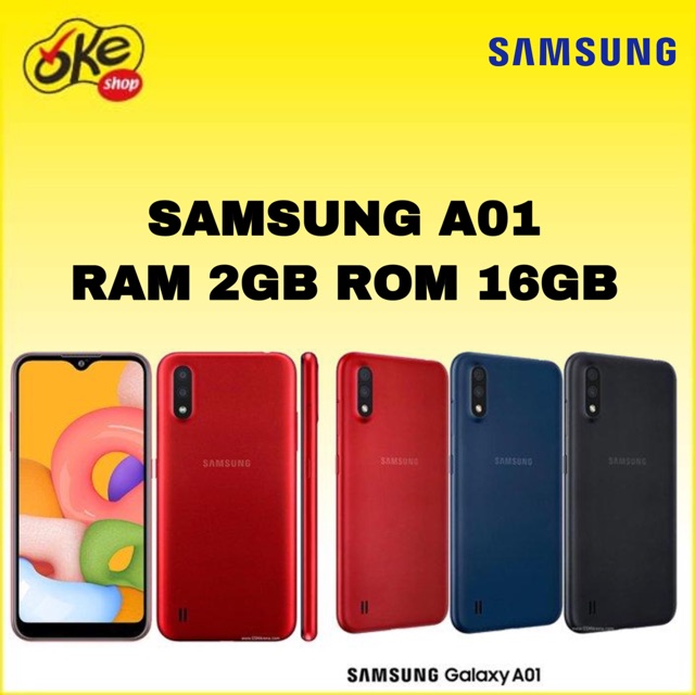 Samsung Galaxy A01 Smartphone (2GB / 16GB) | Sho   pee Indonesia