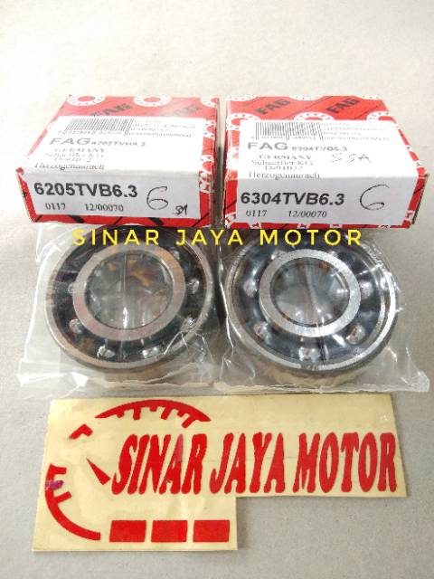 Bearing kruk as fag jupiter z 1set 6304/6205