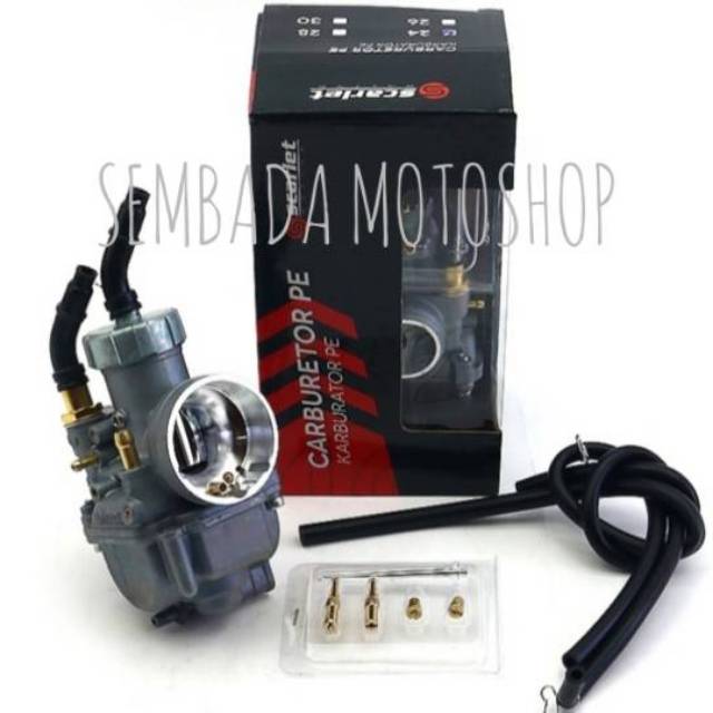 Carburetor Karburator Karbu PE 24 PE 26 PE 28 PE 30 reamer scarlet original