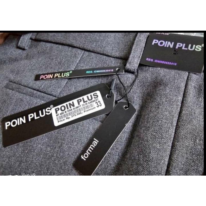 celana bahan original by.poin plus 33-38 | celana bahan slimfit semiwool original by.poin plus | celana kantor pria slimfit original poinplus | celana kerja original poinplus | celana kain slimfit pria original | celana bahan slimfit pria original