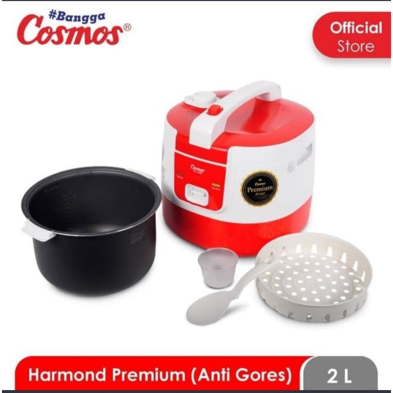 COSMOS Magic Com 2 Liter /  Rice Cooker Harmond 3in1 CRJ 6288 - Garansi Resmi 1 Tahun