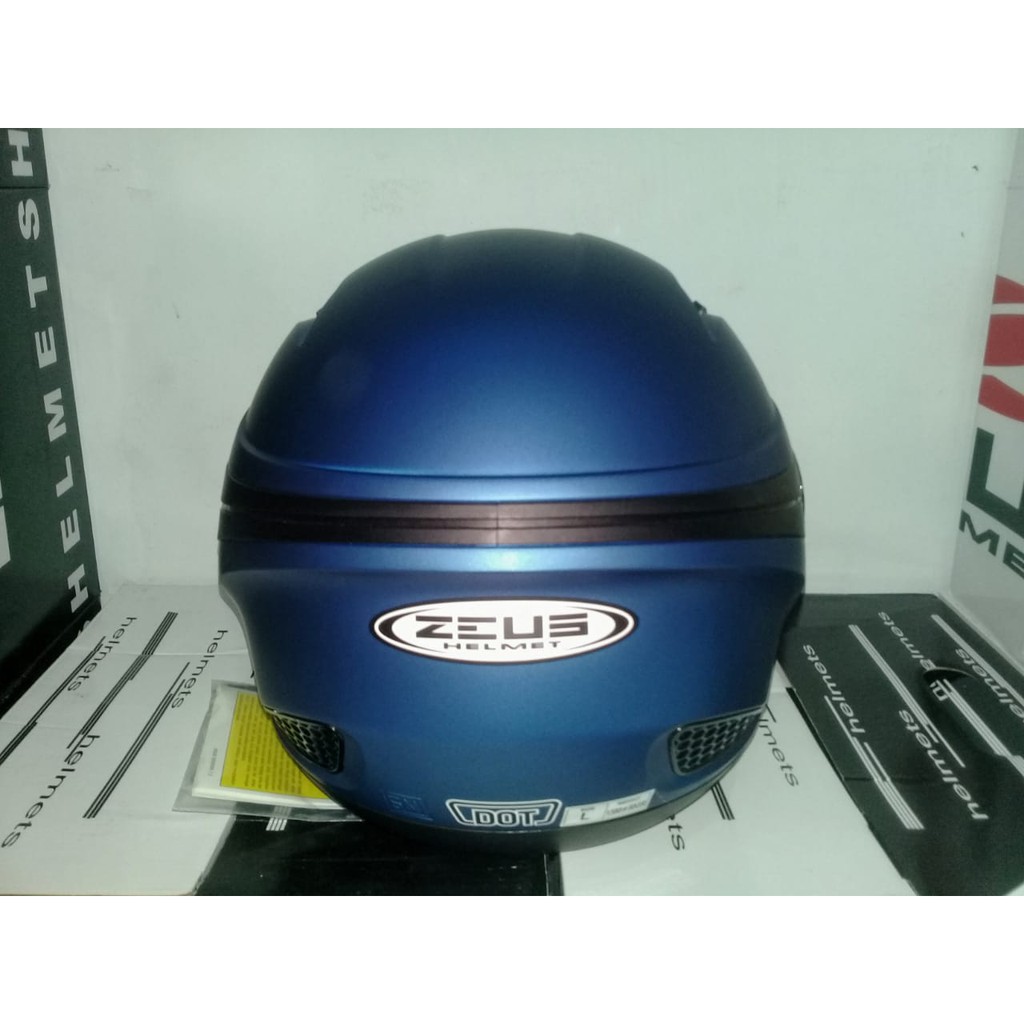 HELM ZEUS ZS-610 SOLID - MATT BLUE