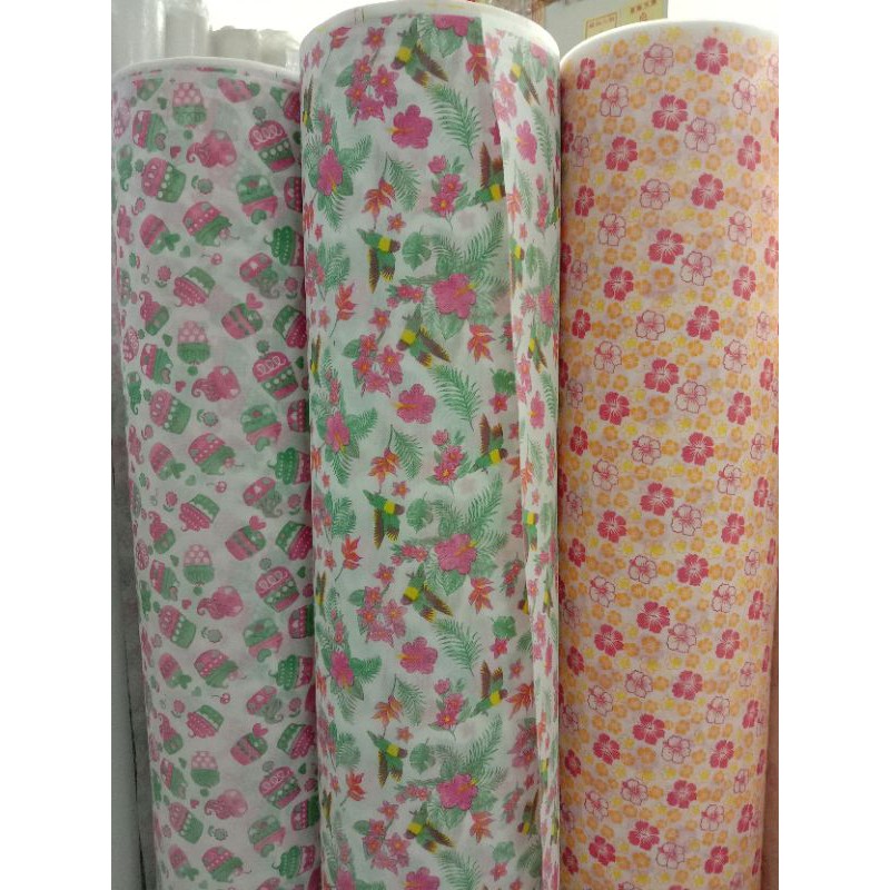 KAIN FURING 1.60m/SPUNDBOND/WALLPAPER DINDING MOTIF