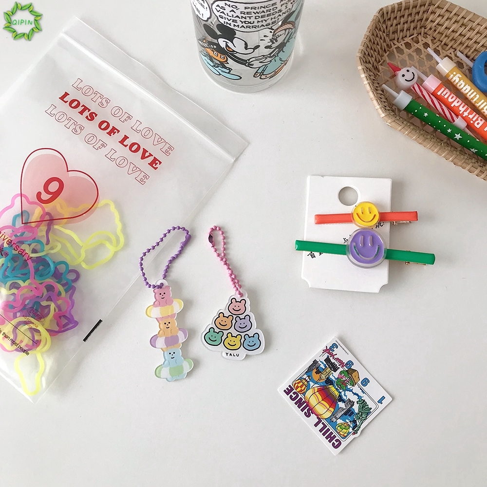 Gantungan Kunci  dengan Gambar  Kartun  Model Korea Bahan 