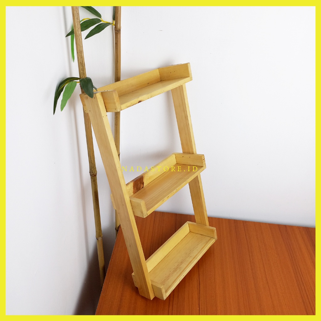 NEW PRODUK RAK BUMBU DAPUR KAYU PINUS HANDMADE / KITCHEN SPICE SHELF WOODEN