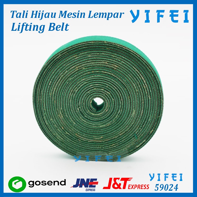 TALI HIJAU MESIN LEMPAR/LIFTING BELT YIFEI-59024