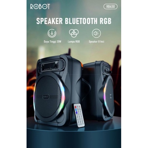 Speaker Robot RB450 Bluetooth+Microfon