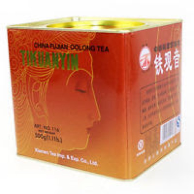 

Teh China fujian oolong tea tikuanyin 500 g kaleng