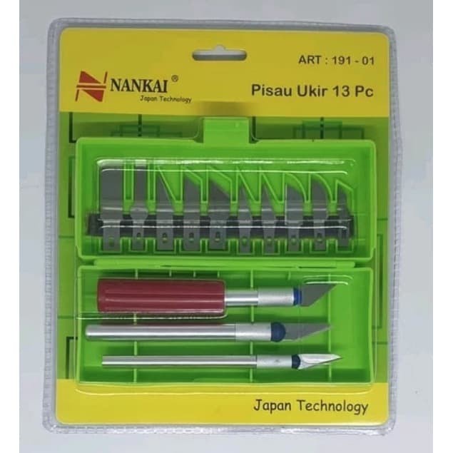 

UKIR-ALAT- PISAU UKIR NANKAI 1 SET 13 PCS -ALAT-UKIR.