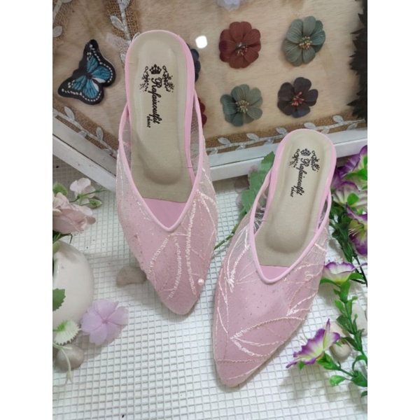 flatshoes v wanita Kathy warna babypink