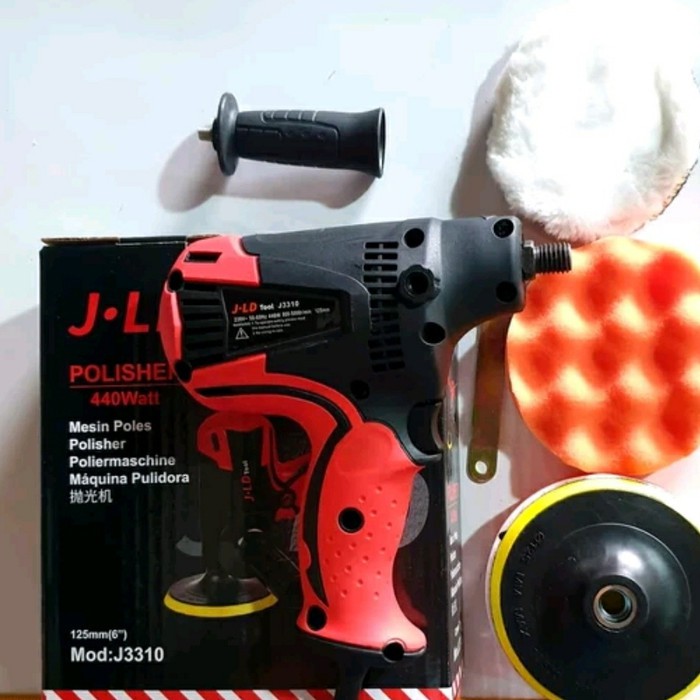 Mesin Poles JLD 5 inch Polisher Ryu Mobil Car