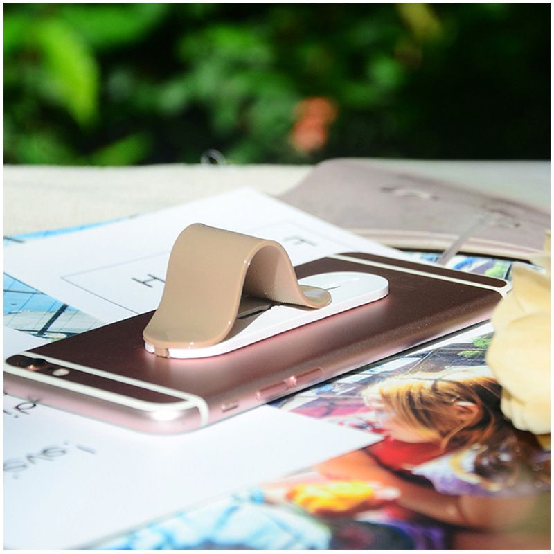 Holder hp multi hand band Mini Phone finger Grip ring warna warni handphone