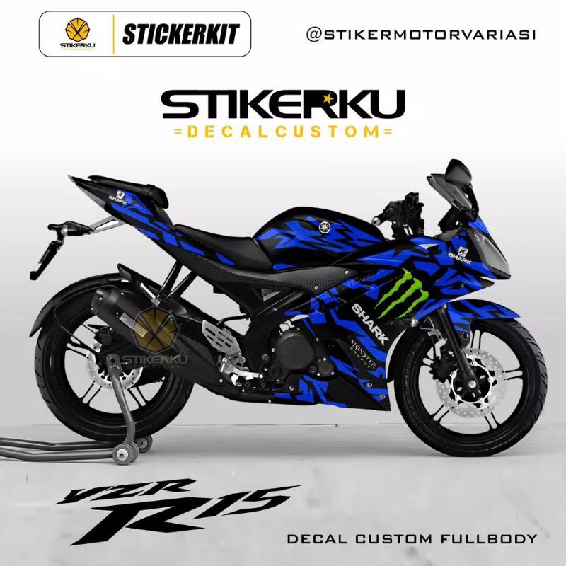 decal Yamaha R15 V2/ decal R15 V2 / dekal R15