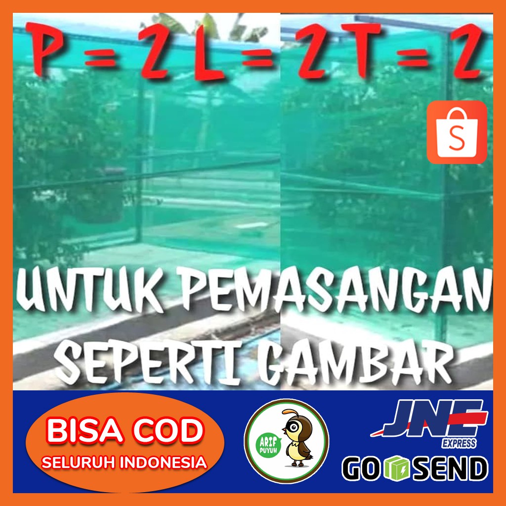 Kandang jaring Bsf Portable