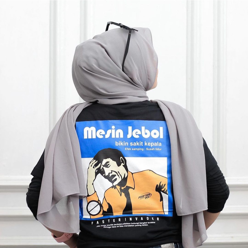 KAOS FASTER MESIN JEBOL ORIGINAL FREE STIKER KAOS FASTER INVARDER ORIGINAL KAOS VIRAL MESIN JEBOL