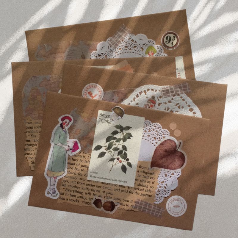 

Amplop Surat Vintage Aesthetic Penpal Envelopes