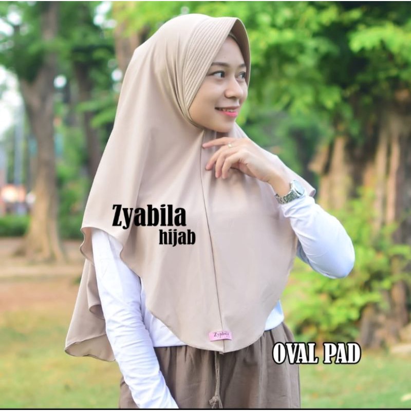 jilbab ovale  pet Jersey PREMIUM