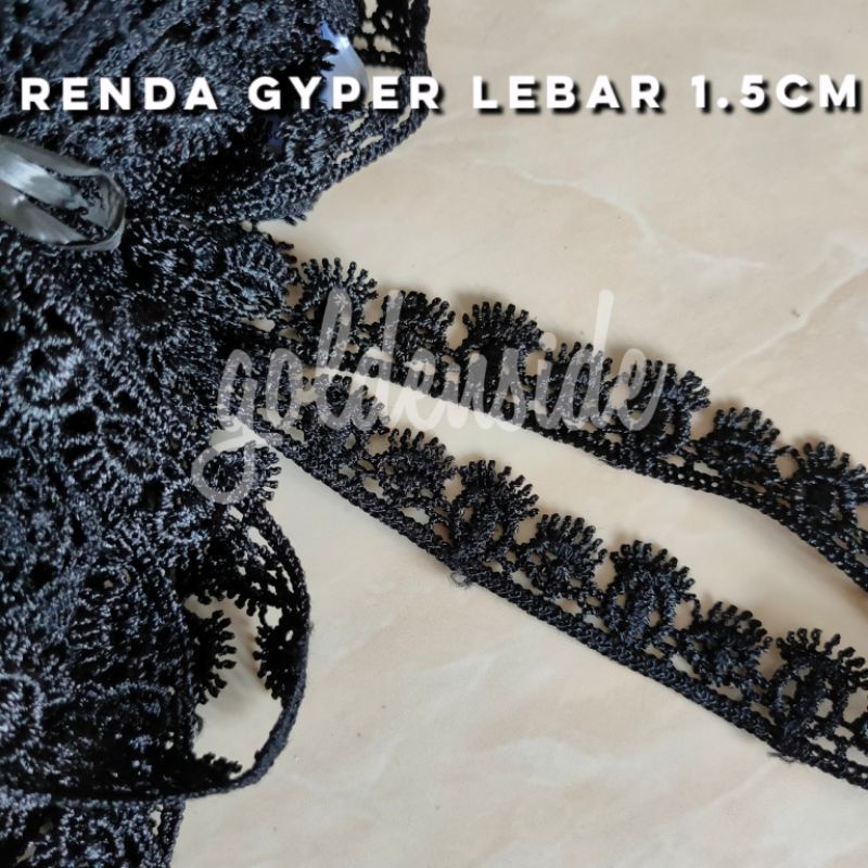 Renda Gyper / Renda Giper kecil per roll